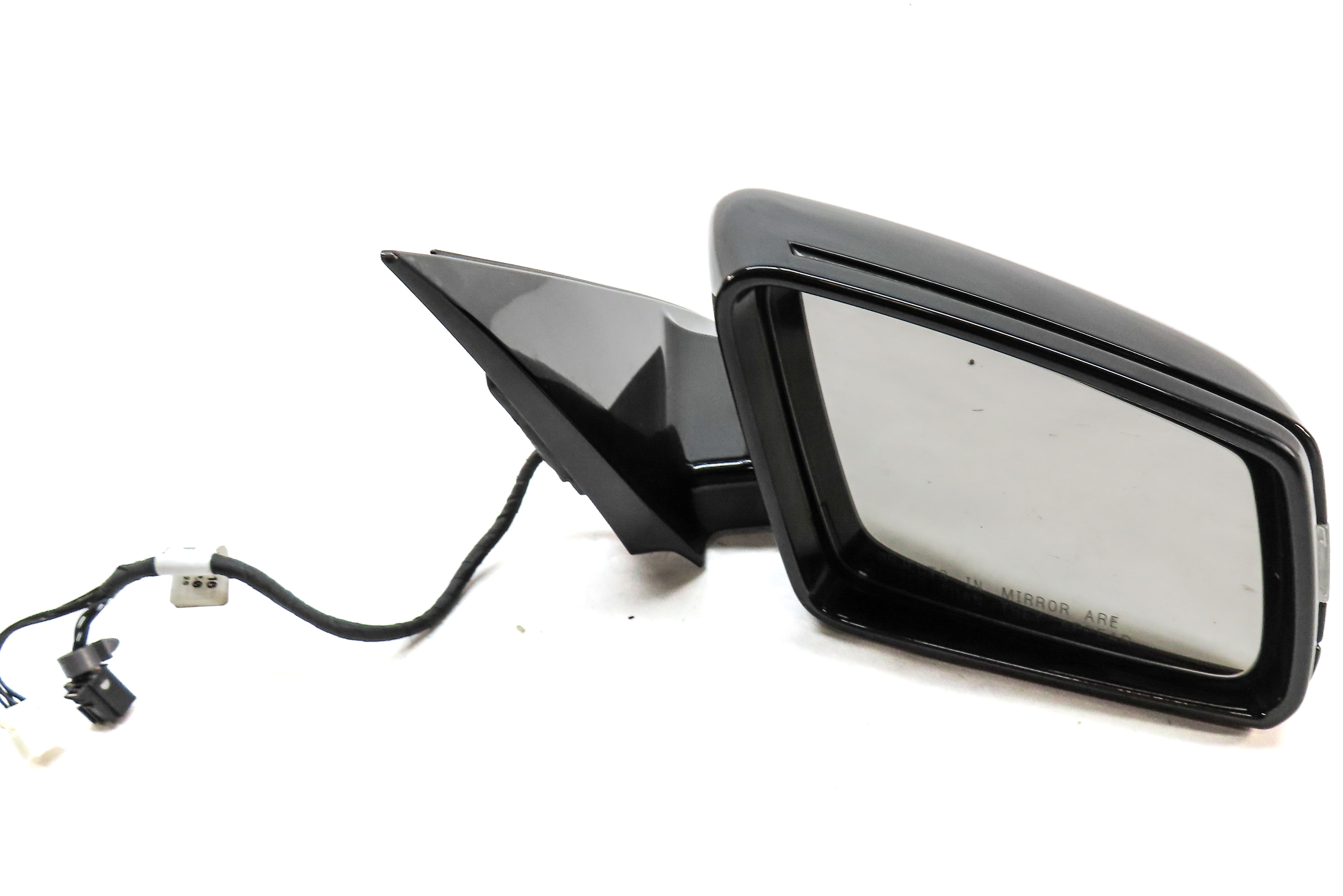 2014 MERCEDES E-CLASS W212 FRONT RIGHT HEATED MEMORY AUTODIM DOOR MIRROR (BLACK) — exact item pictured